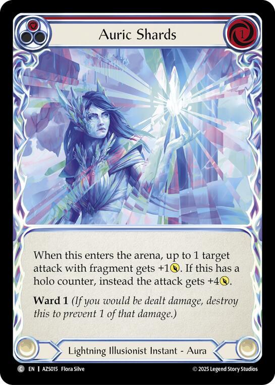 Auric Shards (Red), Armory Deck: Zyggy AZS015