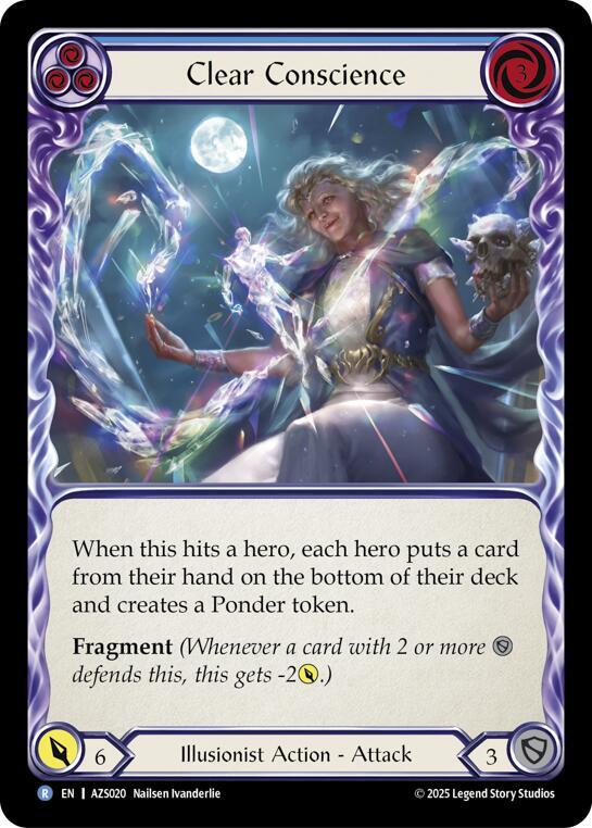 Clear Conscience (Blue), Armory Deck: Zyggy AZS020