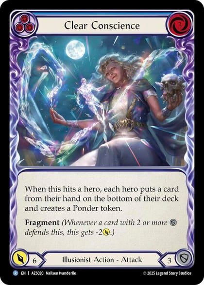 Clear Conscience (Blue), Armory Deck: Zyggy AZS020