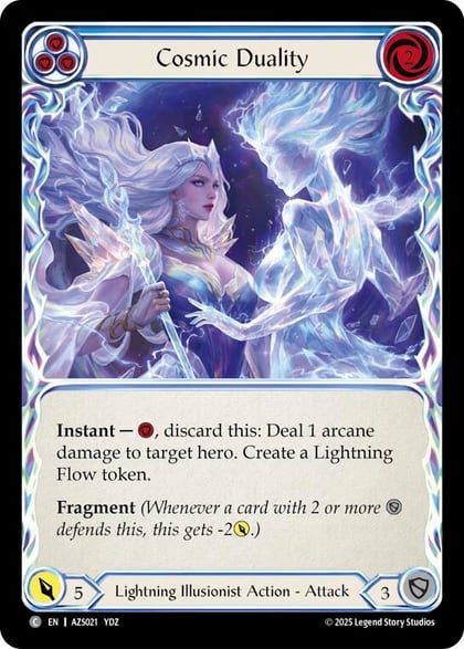 Cosmic Duality (Blue), Armory Deck: Zyggy AZS021