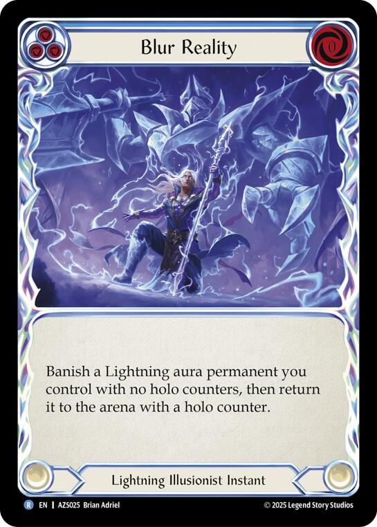 Blur Reality (Blue), Armory Deck: Zyggy AZS025