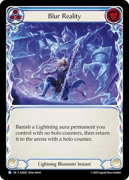 Blur Reality (Blue), Armory Deck: Zyggy AZS025