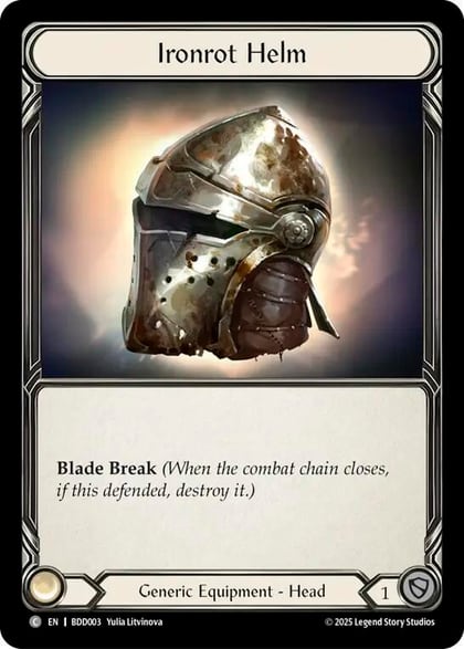 Ironrot Helm, Welcome Deck Bravo BDD003