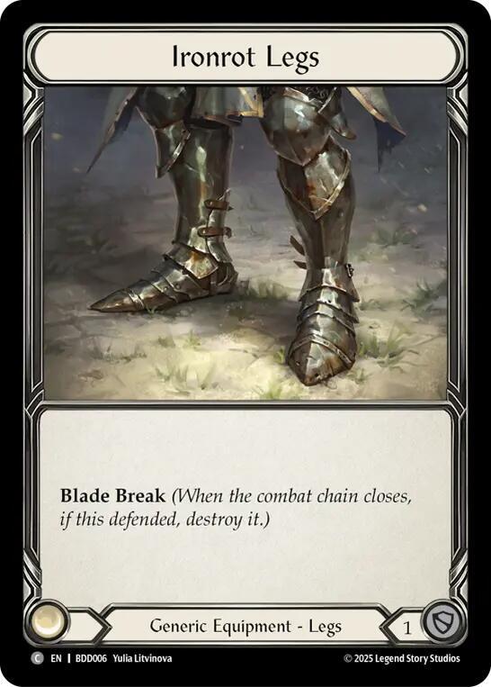 Ironrot Legs, Welcome Deck Bravo BDD006