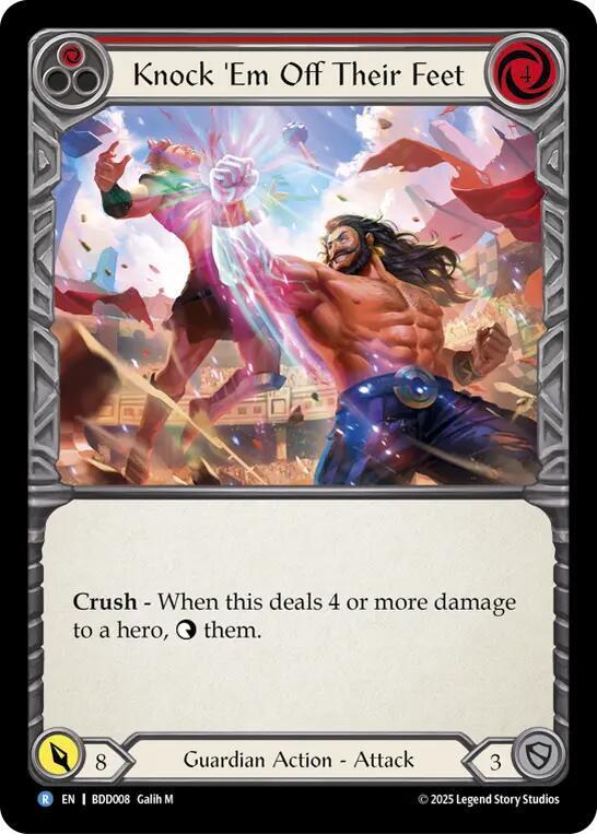 Knock 'Em Off Their Feet, Welcome Deck Bravo BDD008