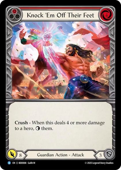 Knock 'Em Off Their Feet, Welcome Deck Bravo BDD008
