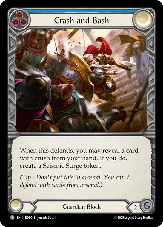 Crash and Bash (Blue), Welcome Deck Bravo BDD018