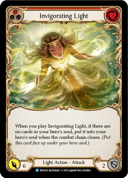 Invigorating Light (Red), Blitz Deck: Monarch - Boltyn BOL024