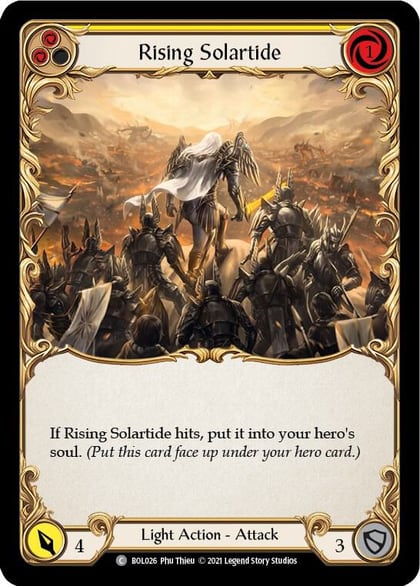 Rising Solartide (Yellow), Blitz Deck: Monarch - Boltyn BOL026