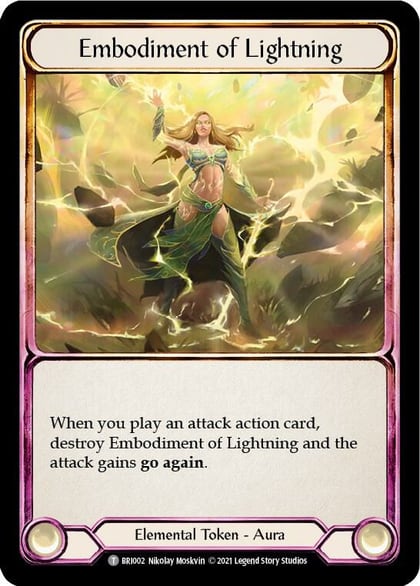 Embodiment of Lightning // Embodiment of Earth, Blitz Deck: Tales of Aria - Briar BRI002 // BRI003