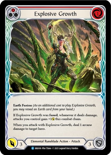 Explosive Growth (Red), Blitz Deck: Tales of Aria - Briar BRI009