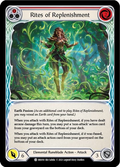 Rites of Replenishment (Red), Blitz Deck: Tales of Aria - Briar BRI010
