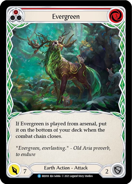 Evergreen (Red), Blitz Deck: Tales of Aria - Briar BRI018