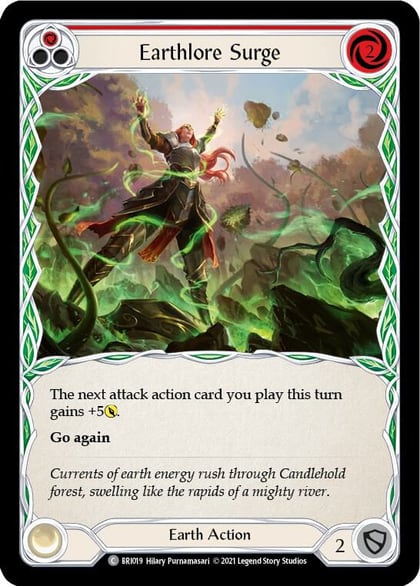Earthlore Surge (Red), Blitz Deck: Tales of Aria - Briar BRI019