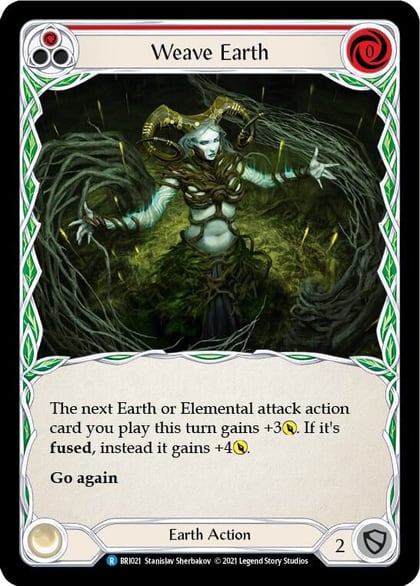 Weave Earth (Red), Blitz Deck: Tales of Aria - Briar BRI021