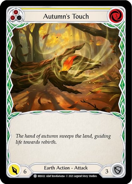 Autumn's Touch (Yellow), Blitz Deck: Tales of Aria - Briar BRI022