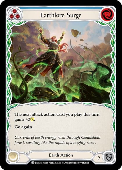 Earthlore Surge (Blue), Blitz Deck: Tales of Aria - Briar BRI024