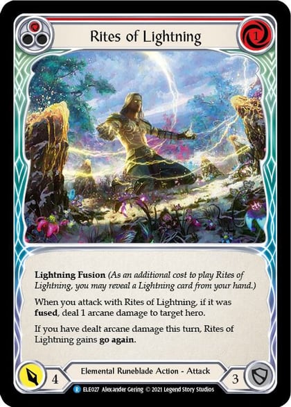 Rites of Lightning (Red), Blitz Deck: Tales of Aria - Briar BRI027