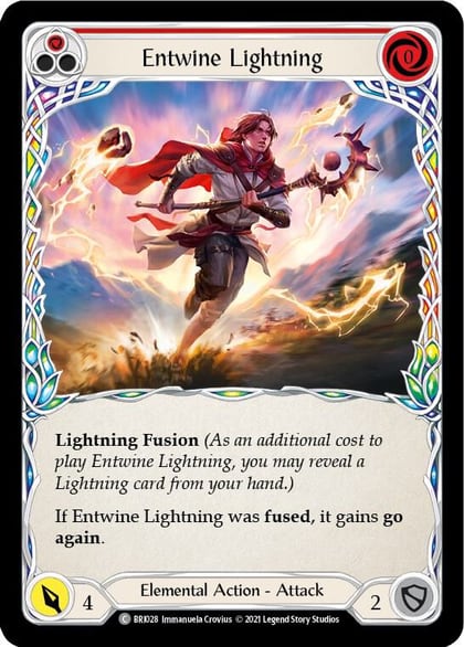 Entwine Lightning (Red), Blitz Deck: Tales of Aria - Briar BRI028