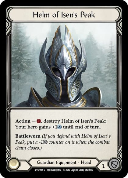 Helm of Isen's Peak, Hero Deck: Bravo BVO004