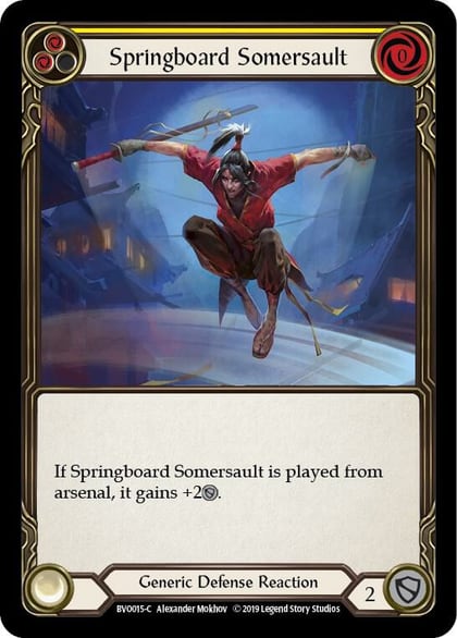 Springboard Somersault, Hero Deck: Bravo BVO015