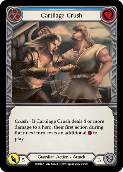 Cartilage Crush (Blue), Hero Deck: Bravo BVO017