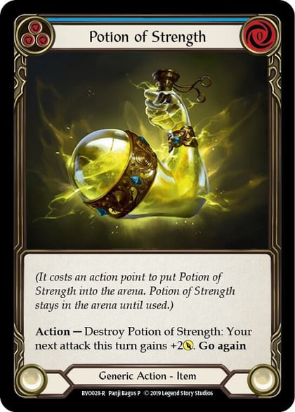 Potion of Strength, Hero Deck: Bravo BVO028