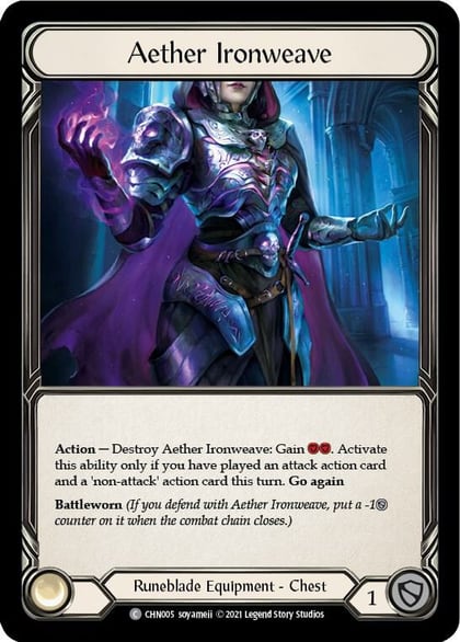 Aether Ironweave, Blitz Deck: Monarch - Chane CHN005