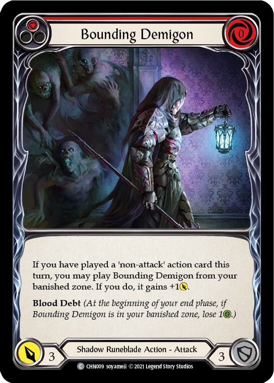 Bounding Demigon (Red), Blitz Deck: Monarch - Chane CHN009
