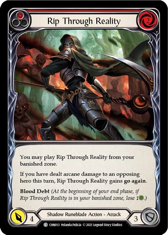 Rip Through Reality (Red), Blitz Deck: Monarch - Chane CHN013