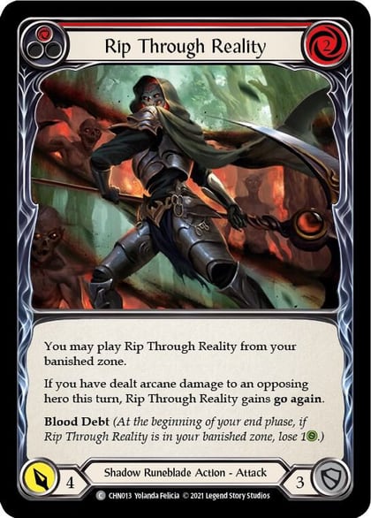Rip Through Reality (Red), Blitz Deck: Monarch - Chane CHN013