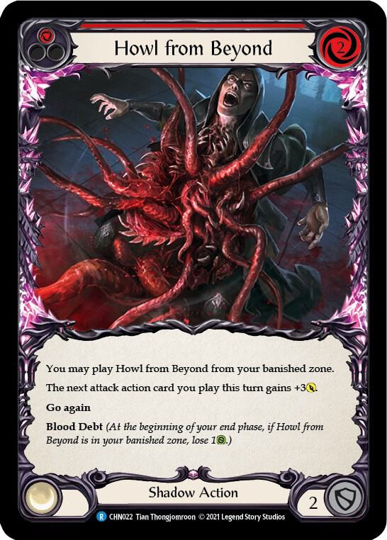 Howl from Beyond (Red), Blitz Deck: Monarch - Chane CHN022