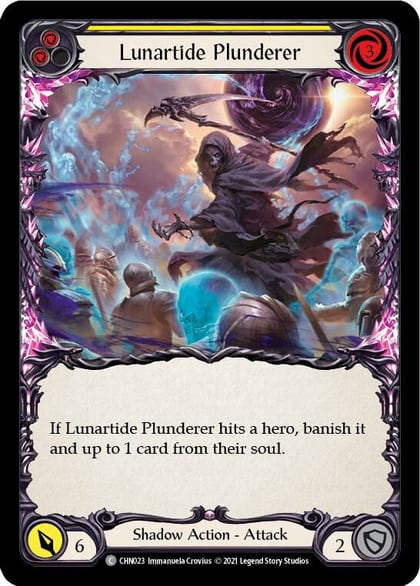 Lunartide Plunderer (Yellow), Blitz Deck: Monarch - Chane CHN023
