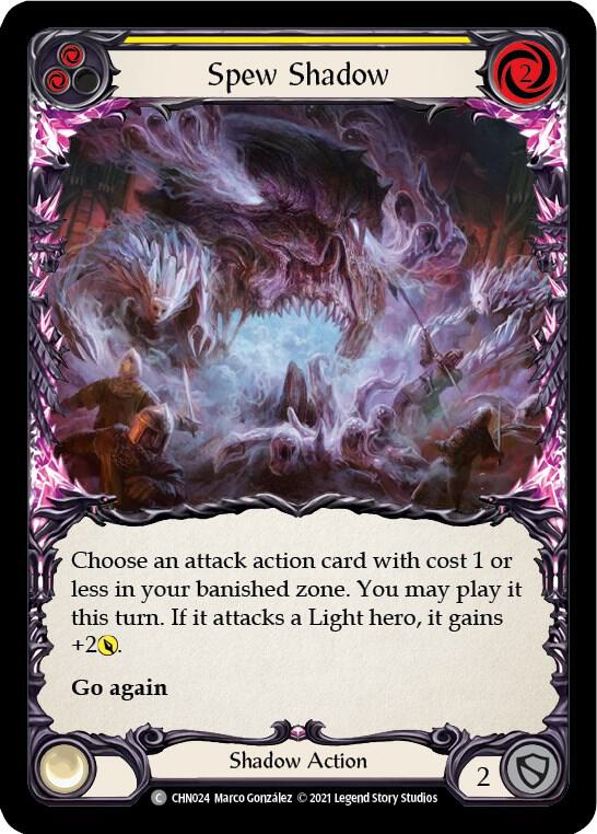 Spew Shadow (Yellow), Blitz Deck: Monarch - Chane CHN024