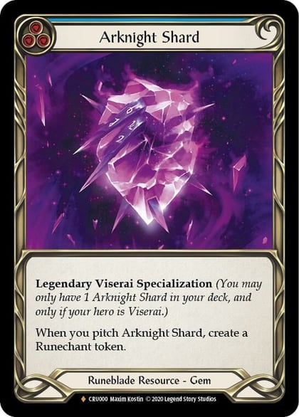 Arknight Shard, Crucible of War CRU000
