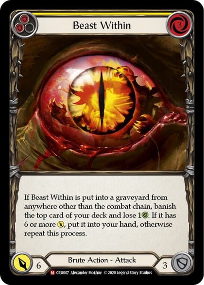 Beast Within, Crucible of War CRU007