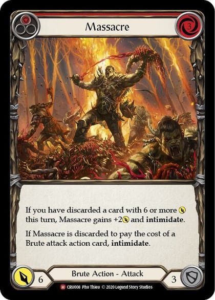 Massacre, Crucible of War CRU008