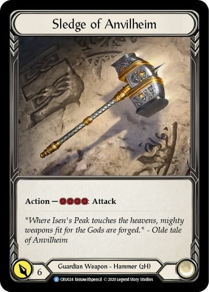 Sledge of Anvilheim, Crucible of War CRU024