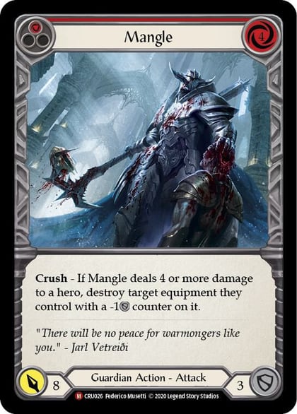 Mangle, Crucible of War CRU026