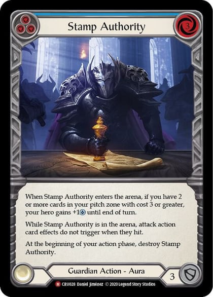 Stamp Authority, Crucible of War CRU028