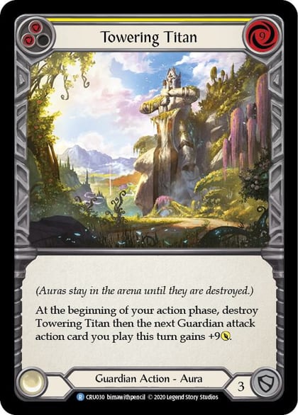 Towering Titan (Yellow), Crucible of War CRU030