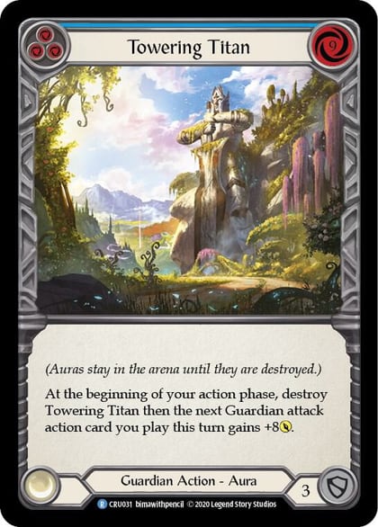 Towering Titan (Blue), Crucible of War CRU031