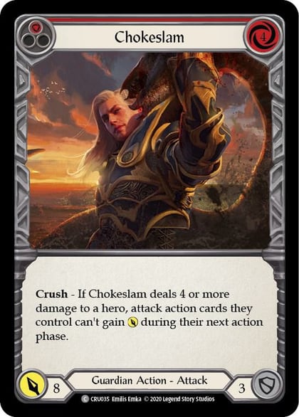 Chokeslam (Red), Crucible of War CRU035
