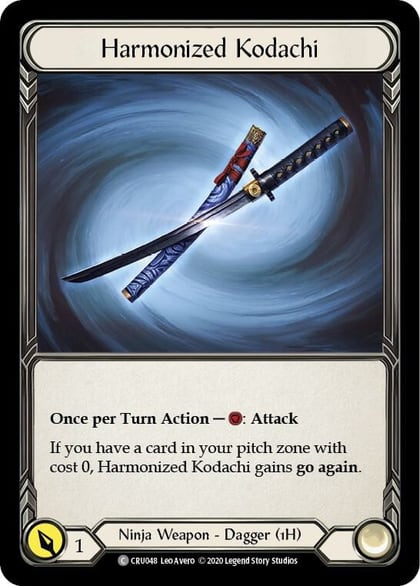 Harmonized Kodachi, Crucible of War CRU048