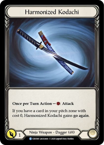 Harmonized Kodachi (Reverse), Crucible of War CRU049