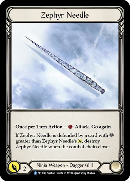 Zephyr Needle, Crucible of War CRU051