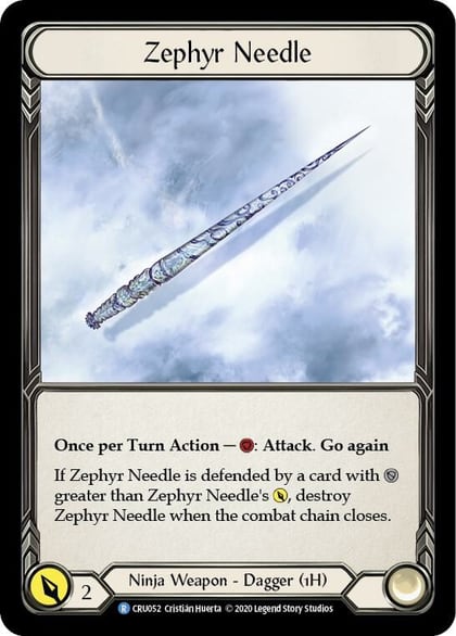 Zephyr Needle (Reverse), Crucible of War CRU052