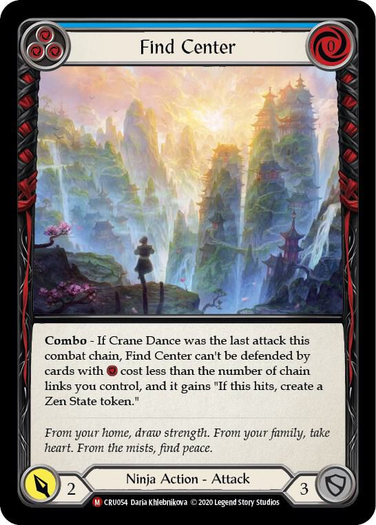 Find Center, Crucible of War CRU054