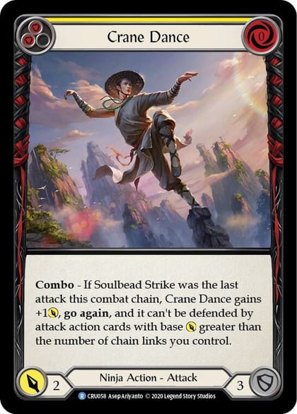 Crane Dance (Yellow), Crucible of War CRU058