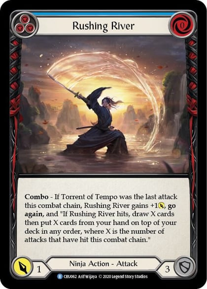 Rushing River (Blue), Crucible of War CRU062